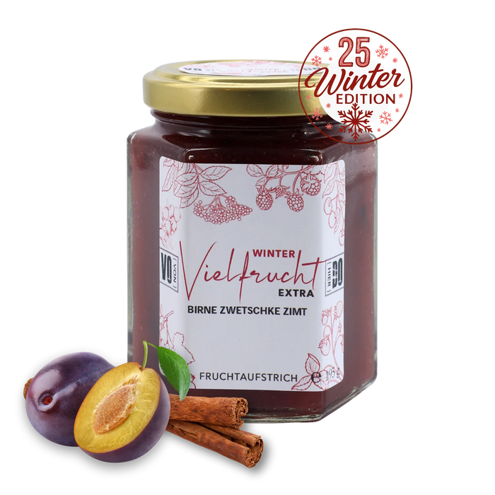 Birne-Zwetschke-Zimt Marmelade 195g