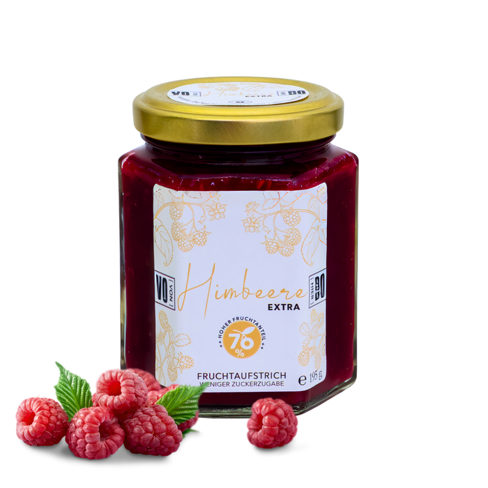 Himbeere Marmelade zuckerreduziert 195g