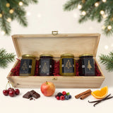 Weihnachtliche Naschbox Groß