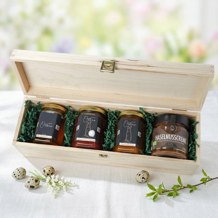 Süß-pikante Osterfreude Geschenkbox