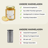 Apfel Marmelade zuckerreduziert 195g