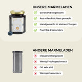 Heidelbeer Marmelade zuckerreduziert 195g