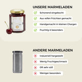 Kirsche Marmelade zuckerreduziert 195g