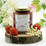 Erdbeer-Holunderblüte Marmelade 195g