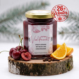 Kirsch-Orange-Nelke Marmelade mit Kirschwasser
