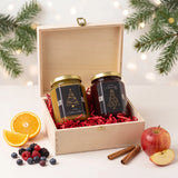 Weihnachtliche Naschbox Klein